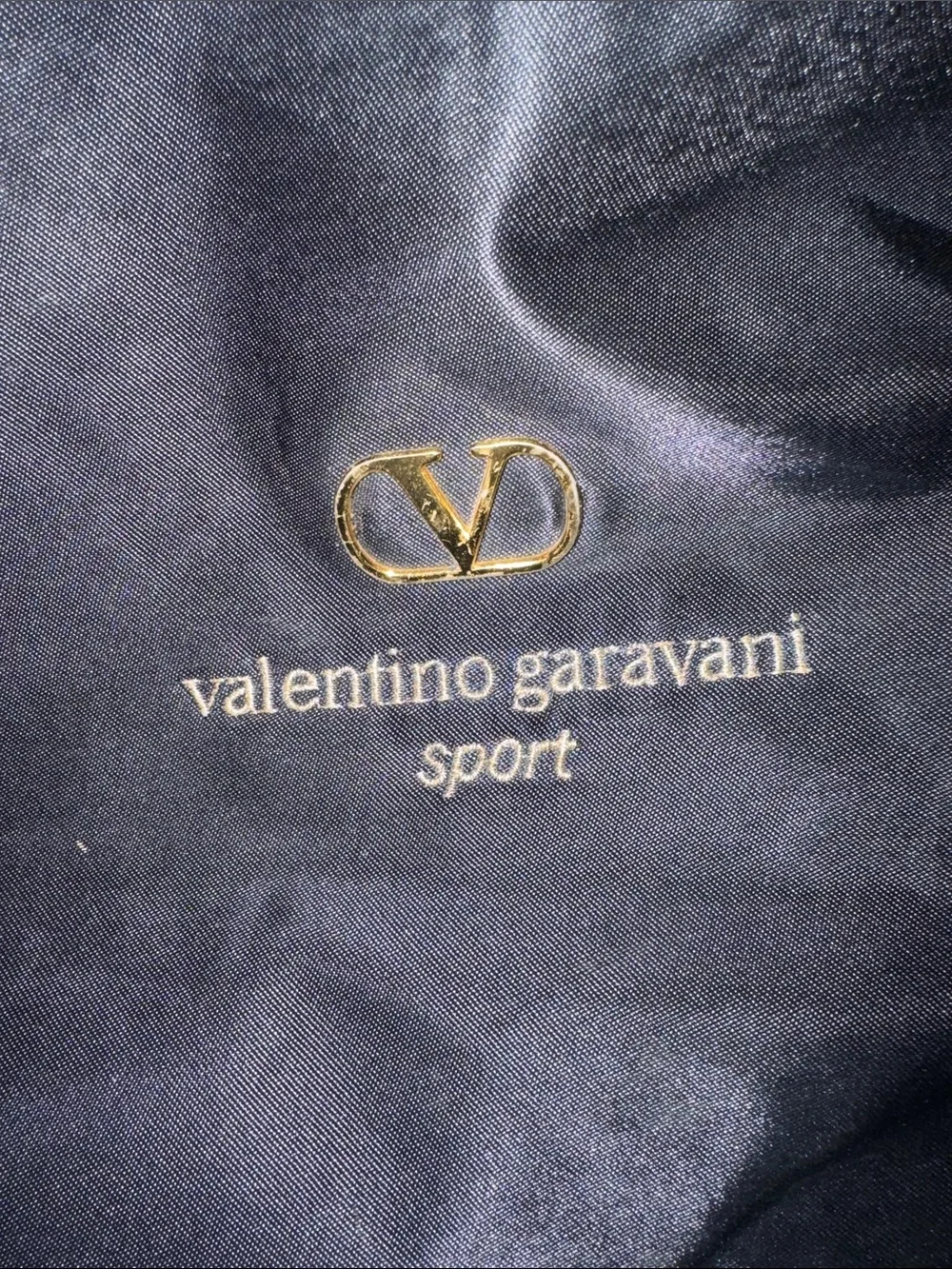 Valentino Garavani vintage authentic Sport Line backpack in classic black nylon